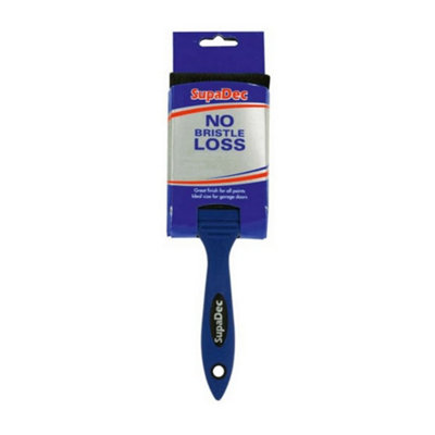 SupaDec No Bristle Loss Brush Blue (75mm)