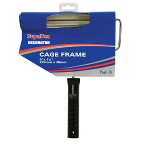 SupaDec Roller Frame Black (9in)