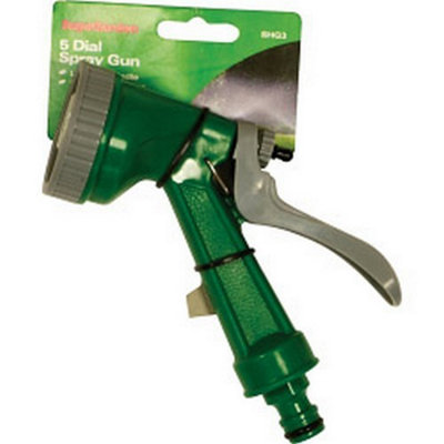 SupaGarden 5 Dial Spray Gun Green (One Size)