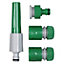 SupaGarden Hose Fitting Set Green/Silver (One Size)