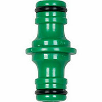 SupaGarden Male Hose Connector Green (One Size)