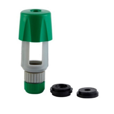 SupaGarden Multi Purpose Tap Connector Green/Grey/Black (One Size)