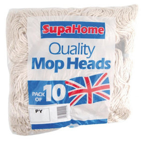 SupaHome No.14 Mop Head (Pack of 10) White (One Size)