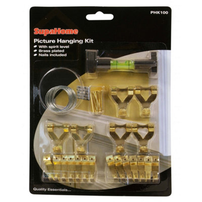 SupaHome Picture Hanging Kit Br (16.5 x 21.5 x 2cm)