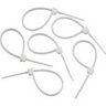 SupaLec Cable Ties (Pack Of 100) White (3.6mm x 100mm)