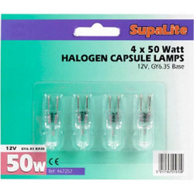 SupaLite Capsule Lamp (Pack of 4) Clear (One Size)