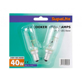 SupaLite Cooker Hood Lamps Clear (240v)