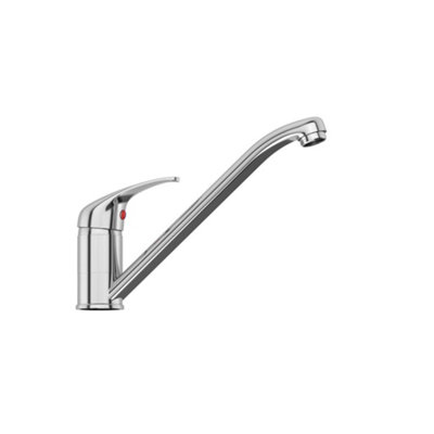 SupaPlumb Sezana Mono Block Mixer Sink Tap Silver (4.3 x 17 x 24.6cm)