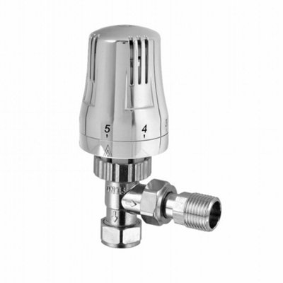 SupaPlumb Thermostatic Radiator Valve Chrome (One Size)