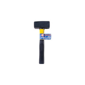 SupaTool Fibregl Stoning Hammer Black/Yellow (1500g)