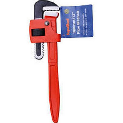 SupaTool Pipe Wrench Red (30cm)