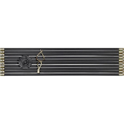 SupaTool Polypropylene Drain Rods (Pack of 12) Black (One Size)