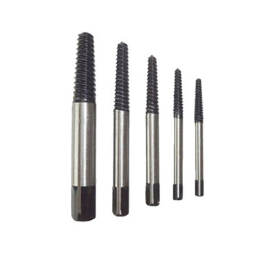 SupaTool Screw Extractor Set (Pack of 5) Silver (One Size)
