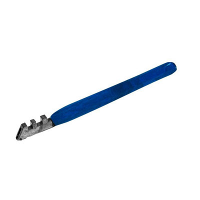 SupaTool Single Wheel Gl Cutter Blue (7 x 19 x 0.5cm)