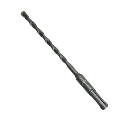 SupaTool Slotted Drill Shaft Masonry Drill Bit Silver (6.5 x 160mm)