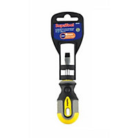 SupaTool Slotted Stubby Screwdriver Grey/Black/Yellow (One Size)