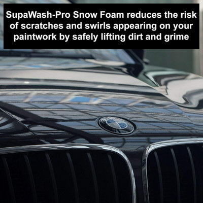 SUPAWASH-PRO Orange Snow Foam Car Shampoo 10L with 1 x Microfibre Cloth ...