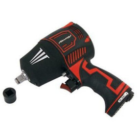 Super Duty 1/2" Dr Air Impact Wrench Twin Hammer (Neilsen CT3990)