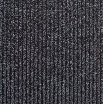 Super Magnum & Magnus Entrance Matting by Remland (Ribbed Anthracite, 10m x 2m)