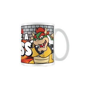 Super Mario Like A Boss Mug Multicoloured (One Size)