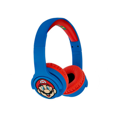 Super Mario Logo Kids Bluetooth Headphones Price Comparisons | Compare The Build