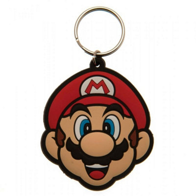 Super Mario Mario Keyring Multi-colour (One Size)