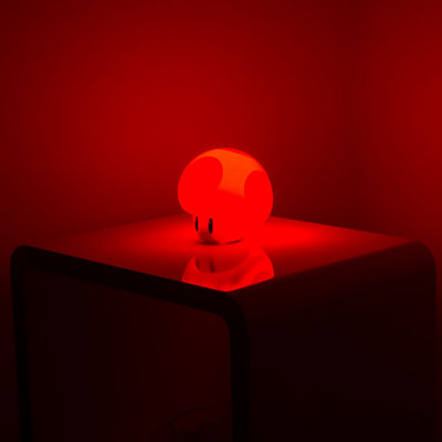Super Mario Mushroom Battery Powered Desk Light