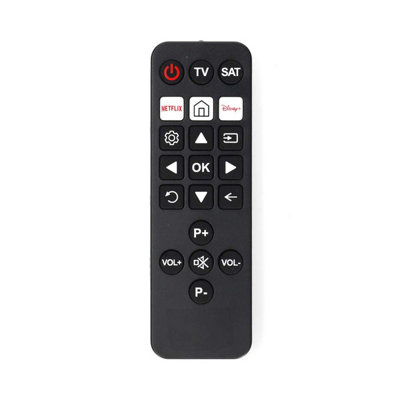 Super Simple Easy Simplified TV LCD Universal Remote Control Streaming Services
