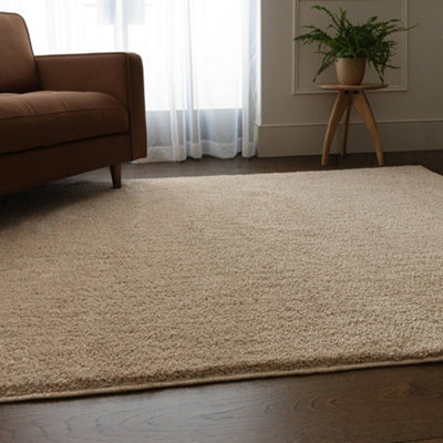 Super Snug Washable Natural Area Rug - 120x170cm