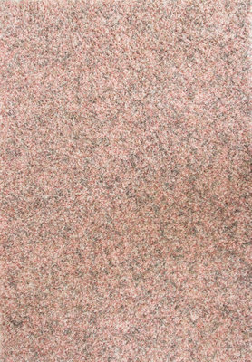 Super Soft Blush Pink Grey Mottled Shaggy Area Rug 135x135cm