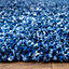 Super Soft Navy Blue Mottled Shaggy Area Rug 120x170cm