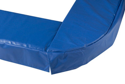 Super Trampoline Replacement Safety Pad (Spring Cover) for 8 x 14 FT. Rectangular Frames - Blue