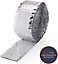 Superfoil Pipe Wrap Insulation Bubble Wrap Pipe & Duct Winter Protection 7.5M x 80mm