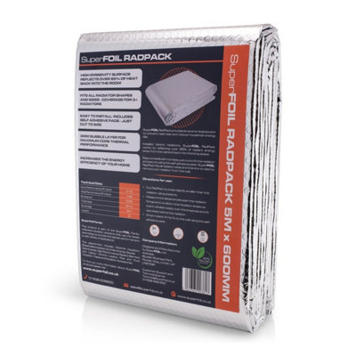 Fabian Clarke London Radiator Foil Reflective Thermal Bubble Heating Insulation
