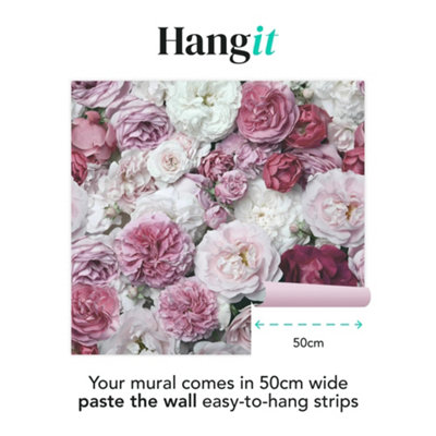 Superfresco Easy Blush Bouquet  Print To Order Fixed Size Mural