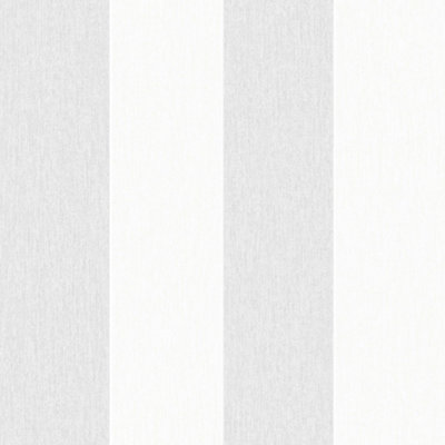 Superfresco Easy Calico Striped Textured Grey / Neutral Wallpaper