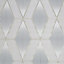 Superfresco Easy Chicago Geo Grey Geometric Wallpaper