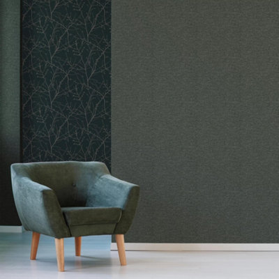 Superfresco Easy Heritage Texture Green Wallpaper