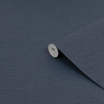 Superfresco Easy Heritage Texture Navy Wallpaper