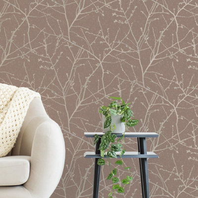 Superfresco Easy Innocence Floral Mushroom Wallpaper