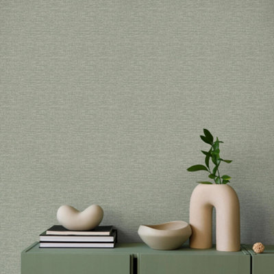 Superfresco Easy Landscape Texture Jade Wallpaper
