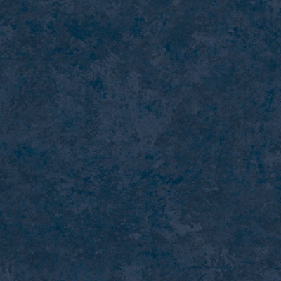 Superfresco Easy Navy Textured Plain Wallpaper