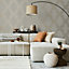 Superfresco Easy Neutral & Gold Serenity Large Scale Geometric Wallpaper