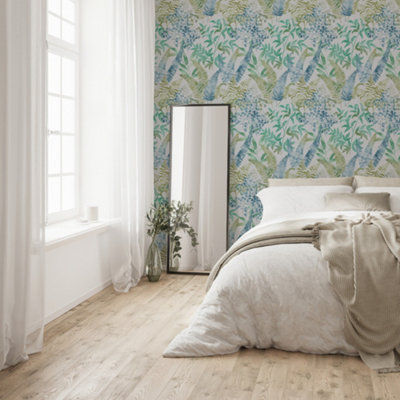 Superfresco Easy Temptation Aqua Wallpaper
