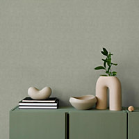Superfresco Easy Zara Sage Green Texture Wallpaper