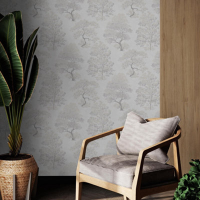 Superfresco Elmwood Mocha Wallpaper