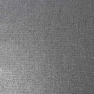 Superfresco Linen Plain Charcoal Grey Glitter Wallpaper