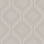 Superfresco Savile Row Geometric Taupe Wallpaper