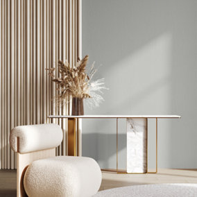 Superfresco Tactile Pinstripe Pebble Netural Textured Plain Wallpaper