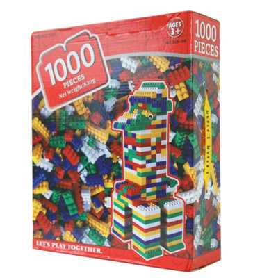 SuperGift 1,000pcs Building Blocks